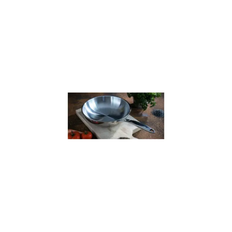 Poêle Haute Ø 24 cm Strate Amovible Inox Cristel
