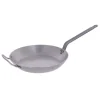 Poêle Lyonnaise Carbone Plus Ø 36 cm De Buyer, Tôle, Queue Feuillard
