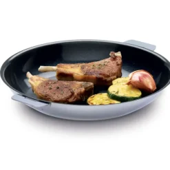 Poêle Mutine Ø 28 cm Manche Amovible Anti-Adhésive Inox Cristel