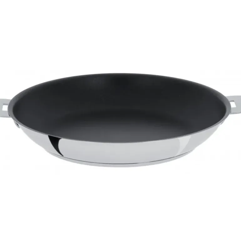 Poêle Mutine Ø 26 cm Manche Amovible Anti-Adhésive Inox Cristel