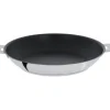 Poêle Mutine Ø 16 cm Manche Amovible Anti-Adhésive Inox Cristel