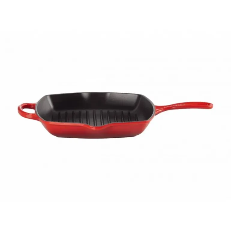 Poêle Skillet Carré 26 cm Cerise Le Creuset