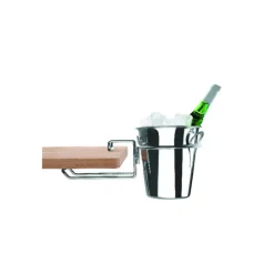 Porte seau à champagne de table chromé Lacor
