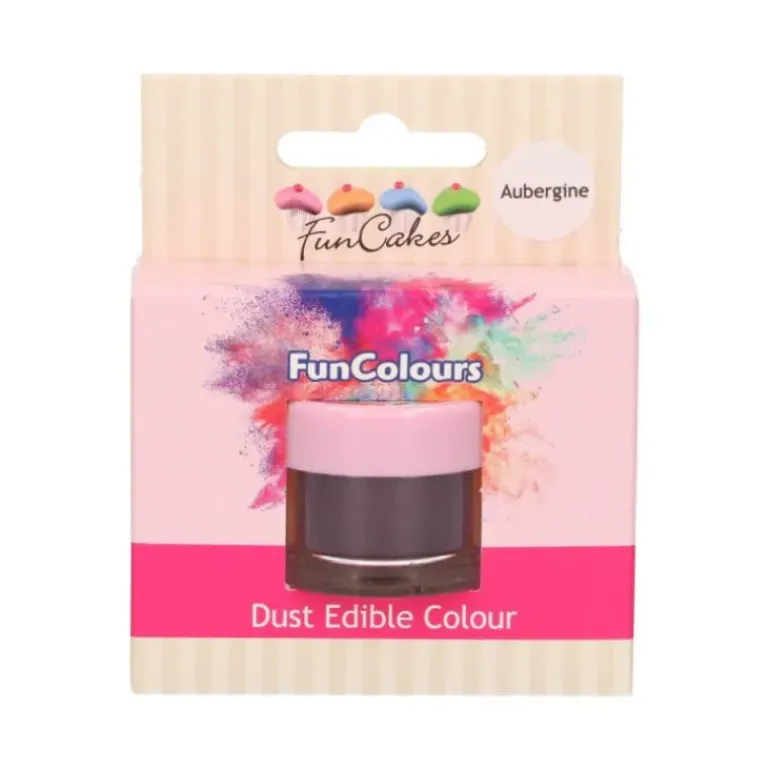 Poudre comestible Aubergine 1,5 g FunCakes