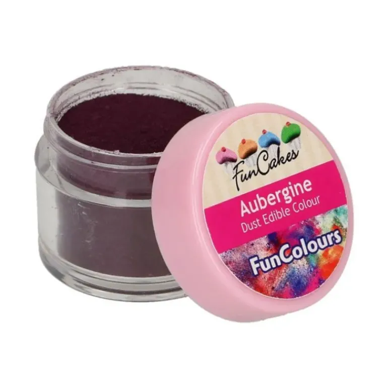 Poudre comestible Aubergine 1,5 g FunCakes