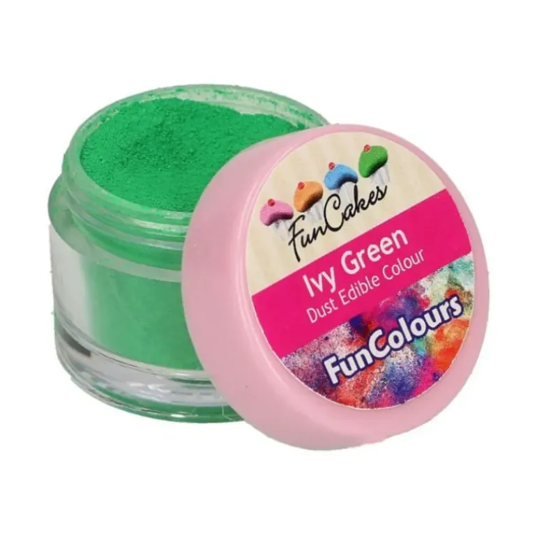 Poudre comestible Vert plante 1,5 g FunCakes