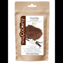 Poudre Vanille Bourbon Madagascar Bio 8 g Scrapcooking
