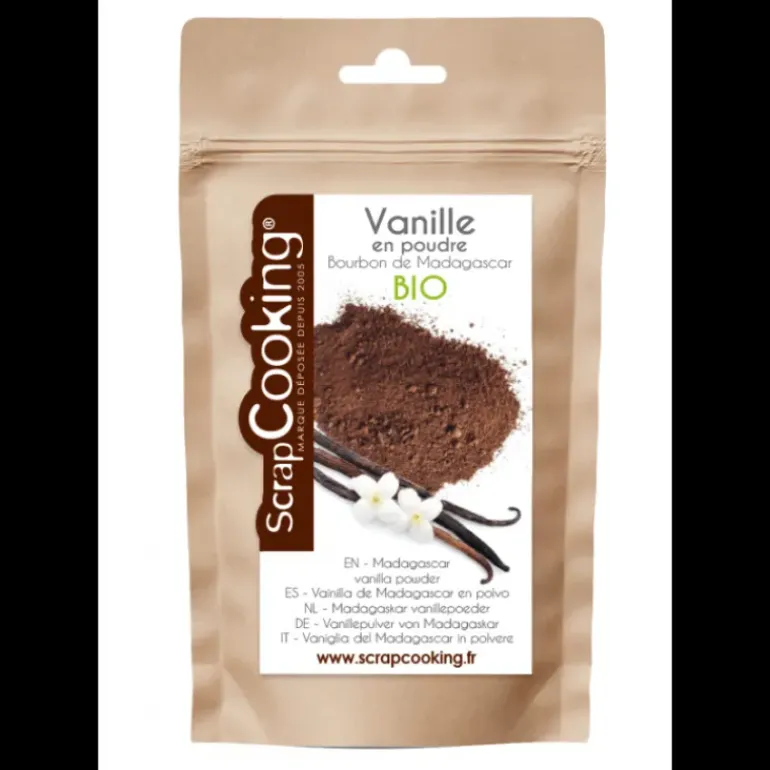Poudre Vanille Bourbon Madagascar Bio 8 g Scrapcooking