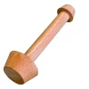 Poussoir à Tartelette Bois Ø 6,8 cm x H 21 cm Ibili