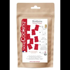 Préparation Bonbons gélifiés Fraise 100 g Scrapcooking