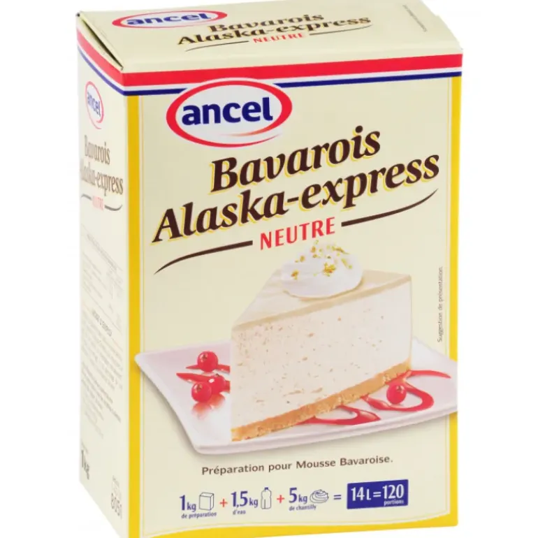 Préparation Mousse Bavaroise Alaska Neutre 1 kg