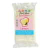 Pâte à Sucre Blanche goût Citron 250g Funcakes