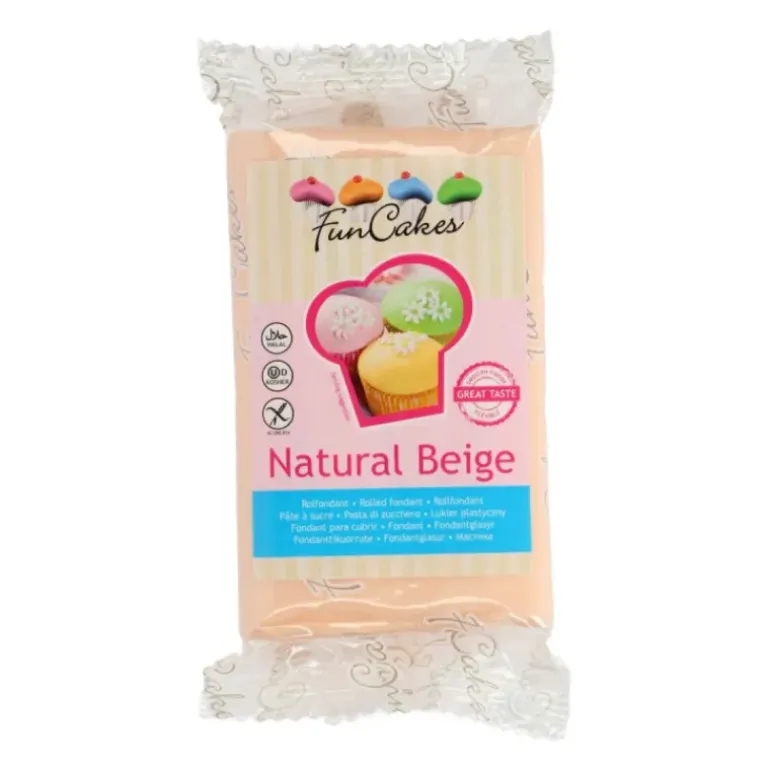 Pâte à Sucre Chair 250g Funcakes