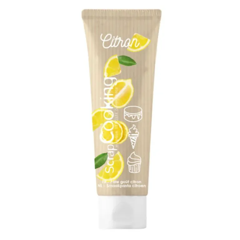 Pâte Aromatisée Citron en Tube 50 g Scrapcooking