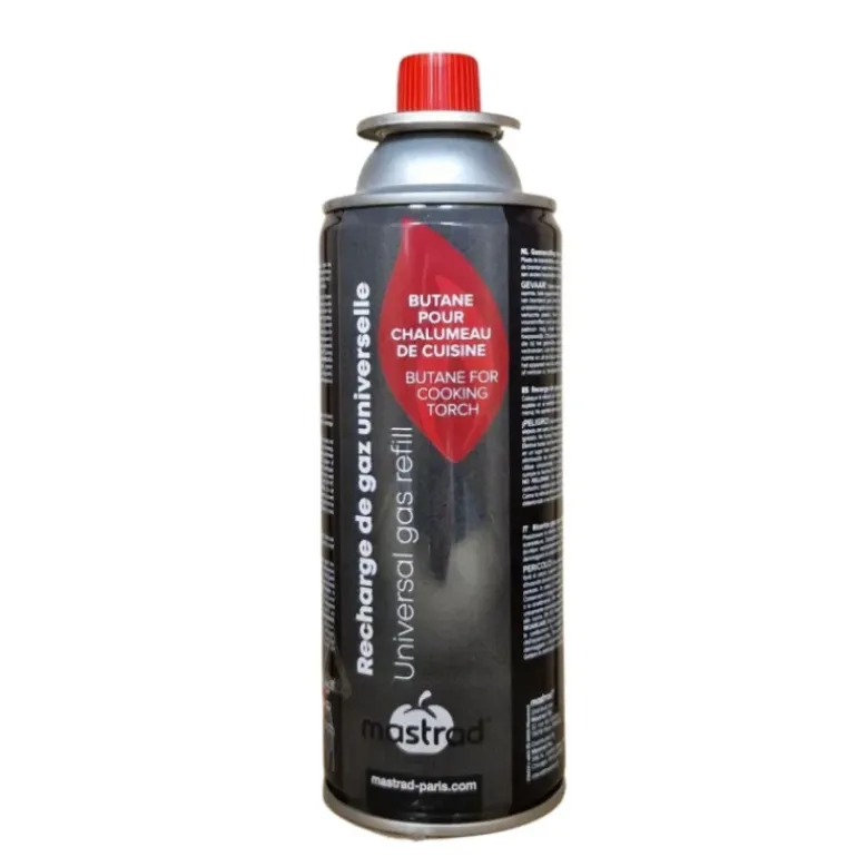 Recharge de Gaz Universelle pour Chalumeau 220 g Mastrad