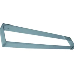 Rectangle Inox sans Fond 9 x 57 cm H.4,5 cm