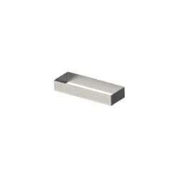Rectangle perforé 25 x 8 cm de L'école Valrhona par De Buyer