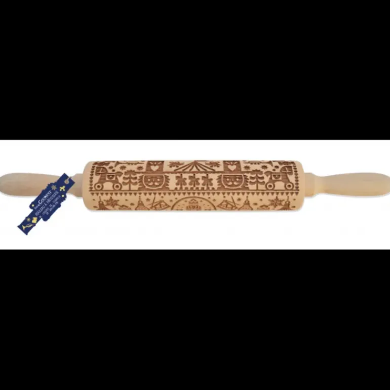 Rouleau à Pâtisserie Motif Casse Noisette 39 cm Scrapcooking