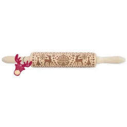 Rouleau à Pâtisserie Motifs Noël Xmas 39 cm