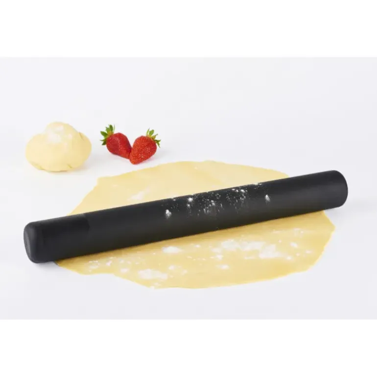 Rouleau à Pâtisserie Silicone 40,6 cm Noir Mastrad