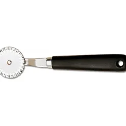 Roulette à pâte 7 cm cannelée inox