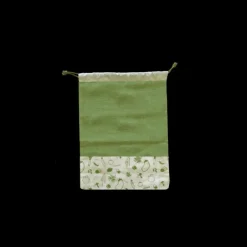 Sac à Légumes Coton Bio Vert 30 x 40 cm Pebbly