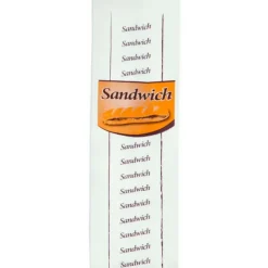 Sac Sandwich Papier Cristal 34 cm (x1000)