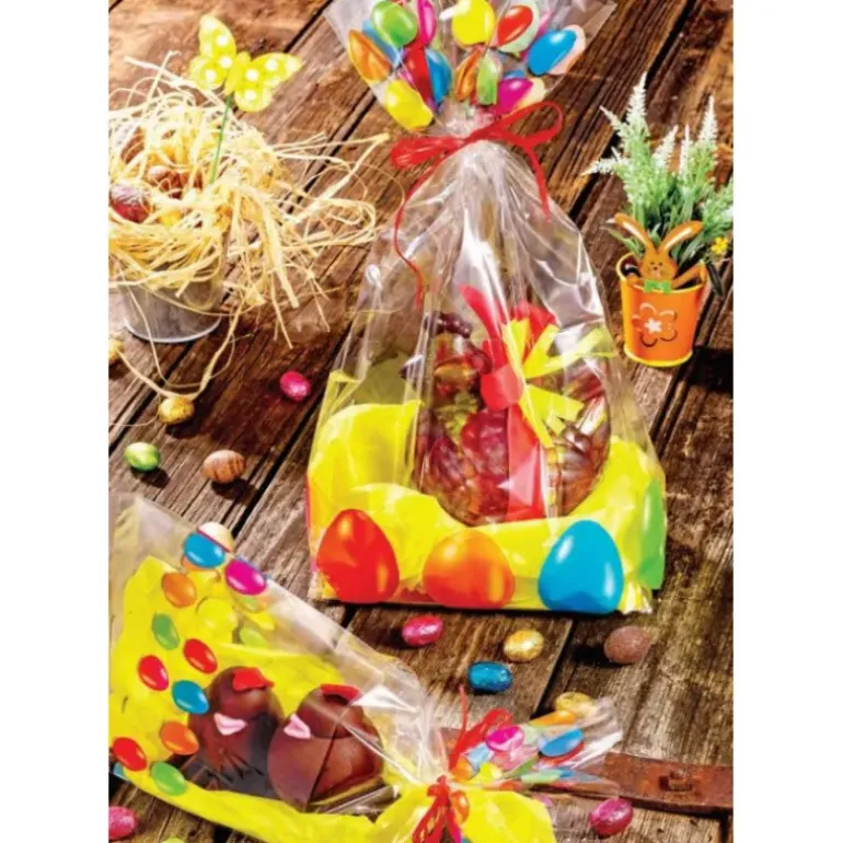 Sachet avec Fond Oeufs de Pâques 57 x 23 x 11 cm (x100)