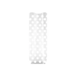 Sachet Bonbon 12 x 26 cm à Pois Blancs Patisdécor (x10)