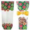 Sachet Confiserie Sapins de Noël 10x22cm (x100)