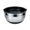 Saladier Inox avec Couvercle Ø 24 cm Baumalu