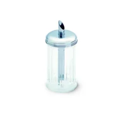 Saupoudreuse à Sucre avec Doseur Verre inox