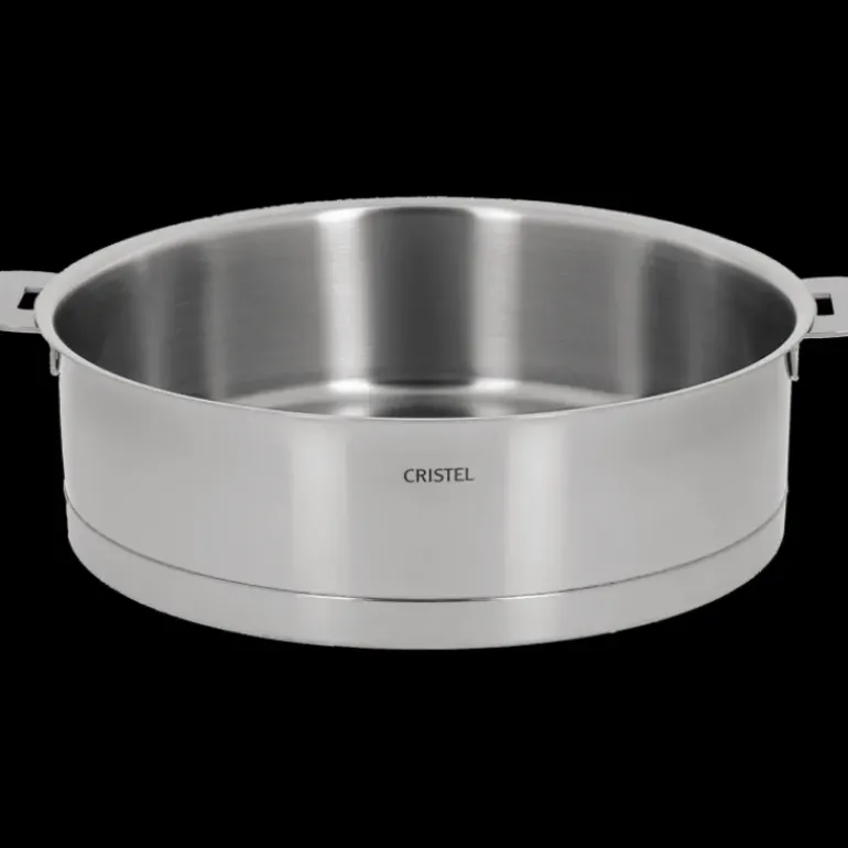 Sauteuse Ø 24 cm Strate Amovible Inox Cristel