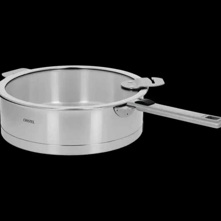 Sauteuse Ø 18 cm Strate Amovible Inox Cristel