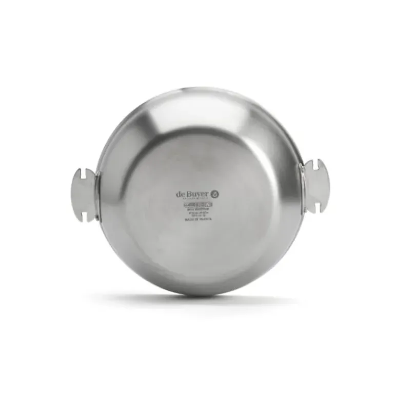 Sauteuse Bombée Inox Amovible Ø 24 cm Alchimy Loqy De Buyer