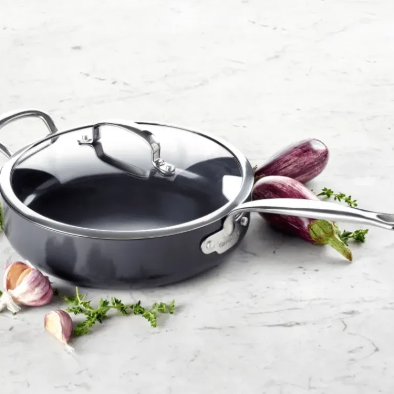 Sauteuse en Céramique Ø 28 cm + couvercle, collection BARCELONA PRO GreenPan