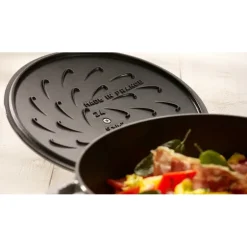 Sauteuse en Fonte Chistera 28 cm Noir Staub