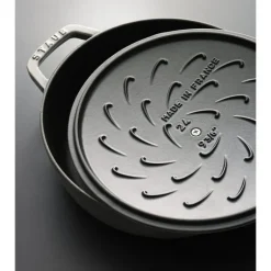 Sauteuse en Fonte Chistera 28 cm Gris Graphite Staub