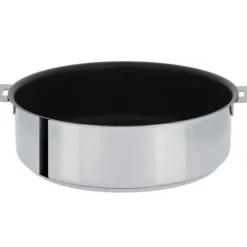 Sauteuse Mutine Ø 28 cm Manche Amovible Anti-Adhésive Inox Cristel