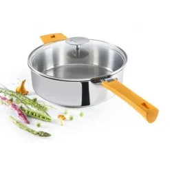 Sauteuse Mutine Ø 32 cm Manche Amovible Inox Cristel