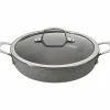 Sauteuse Pierre 28 cm avec couvercle et poignées Salina Granitium Ballarini