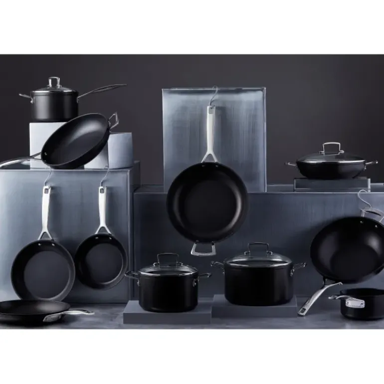 Sauteuse Provençale 30 cm Anti-Adhérente avec couvercle Les Forgées Le Creuset