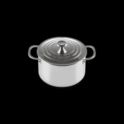 Set 4 Pièces Casseroles et Faitout Inox Signature Le Creuset