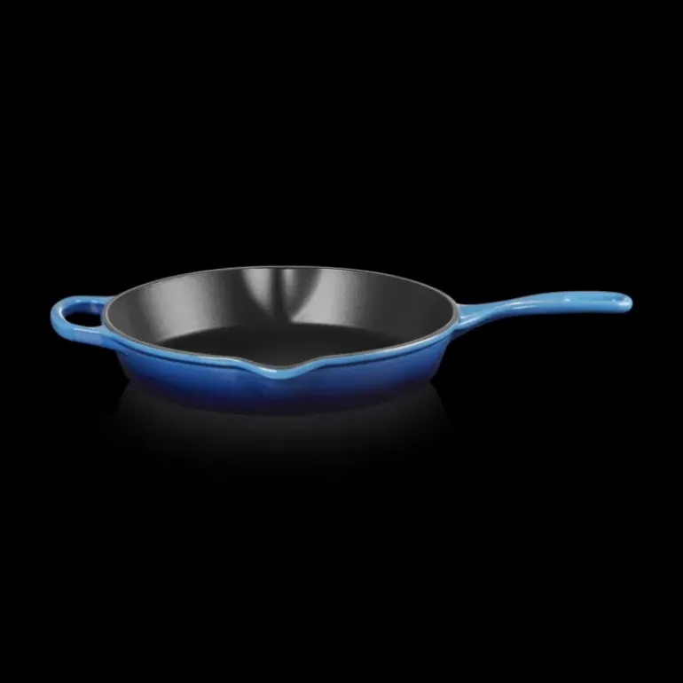 Skillet Rond Profond 26cm en Fonte Azur Le Creuset