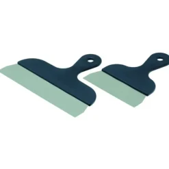 Spatule en inox manche plastique de 17 cm pour la pâtisserie