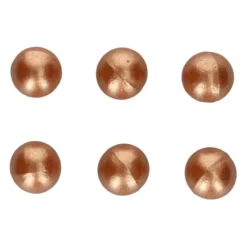 Sphère en Chocolat Bronze 2 cm (x8) Funcakes