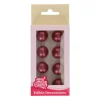 Sphères en Chocolat Rouge (x8) Funcakes