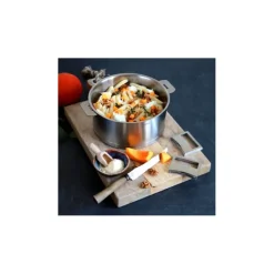 Série de 3 Casseroles + Poignée Strate Amovible Inox Cristel