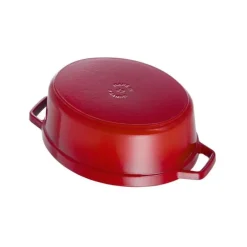 STAUB Cocotte Fonte Ovale 23 cm Rouge Cerise 2,35 L