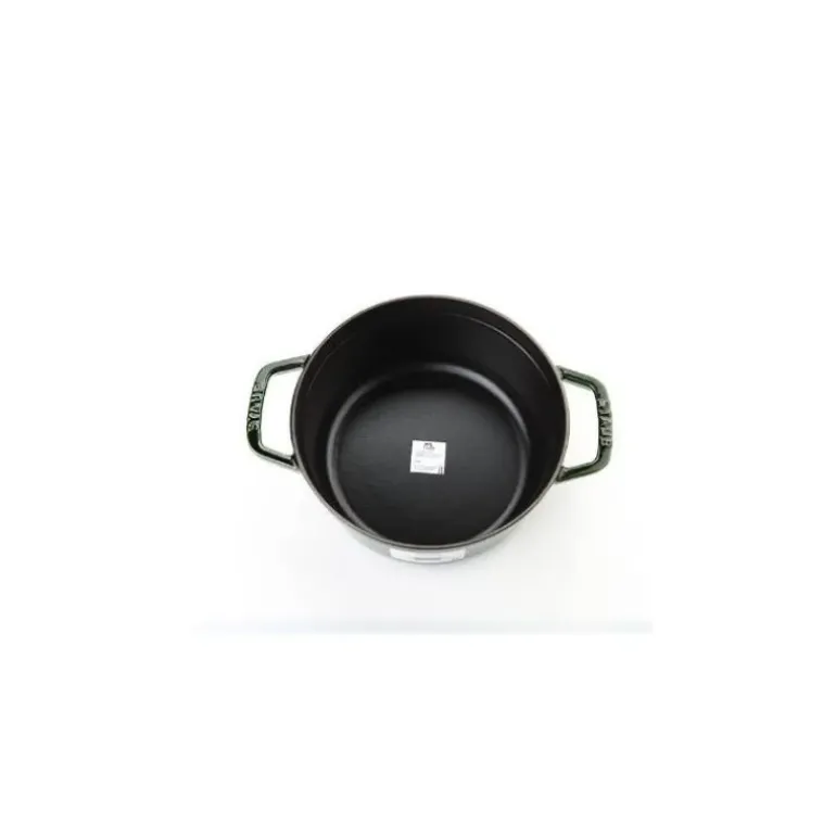 STAUB Cocotte Fonte Ronde 26 cm Vert Basilic Majolique 5,2 L